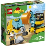 LEGO® DUPLO™ Town Teherautó és lánctalpas exkavátor 10931