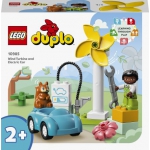 LEGO® DUPLO® Town - Szélturbina és elektromos autó 10985
