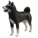 Mojo Shiba ina kutya fekete figura 387363