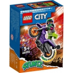 LEGO® City Stunt - Wheelie kaszkadőr motorkerékpár 60296