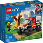 LEGO® City City Fire - 4x4 Tűzoltóautós mentés  60393