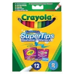 Crayola 12 db-os vékony lemosható filctoll 7509