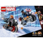 LEGO® Super Heroes Fekete özvegy és Amerika kapitány motorkerékpárok 76260