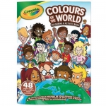 Crayola Sokszínű világ - Országok kifestő 25-0717