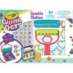 Crayola Glitteres dekorgyöngyök kreatív csillám készlet 04-0804