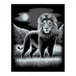 Mammut Ezüst képkarcoló oroszlán 136046
