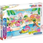 Clementoni Flamingók  puzzle 104 db 20151