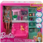 Barbie feltöltődés teabolt játékszett HKT94