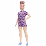 Barbie Fashionistas Barátnők stílusos baba virágos ruhában FBR37 