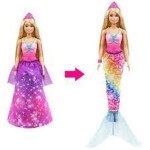 Barbie Dreamtopia Átváltozó sellő  GTF91