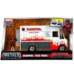 Marvel Deadpool Foodtruck modell autó figurával 253225000