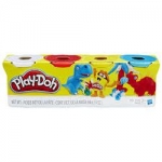 Play-Doh 4 tégelyes  színes gyurma B5517