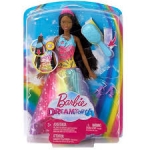 Barbie Dreamtopia Afroamerikai hercegnő mágikus fésűvel FRB123