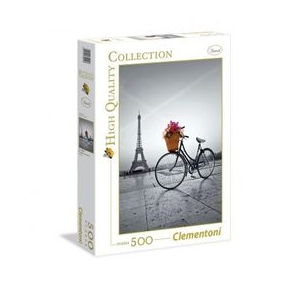 Clementoni Puzzle 500 db-os Romantikus sétány Párizsban 35014