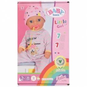 Zapf Baby Born: Soft Touch Little Girl baba  831960